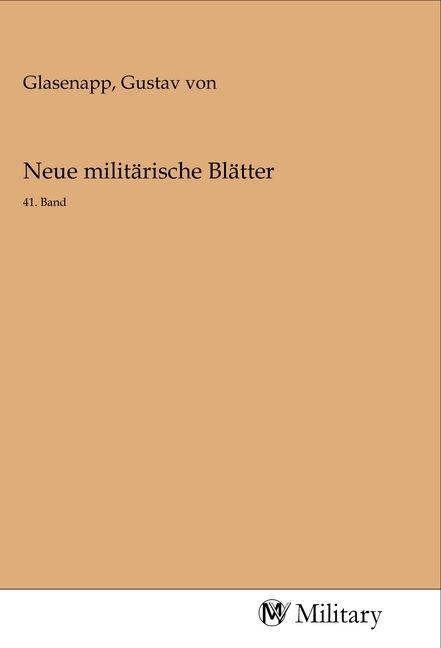 Produktbild: Neue milit&auml;rische Bl&auml;tter