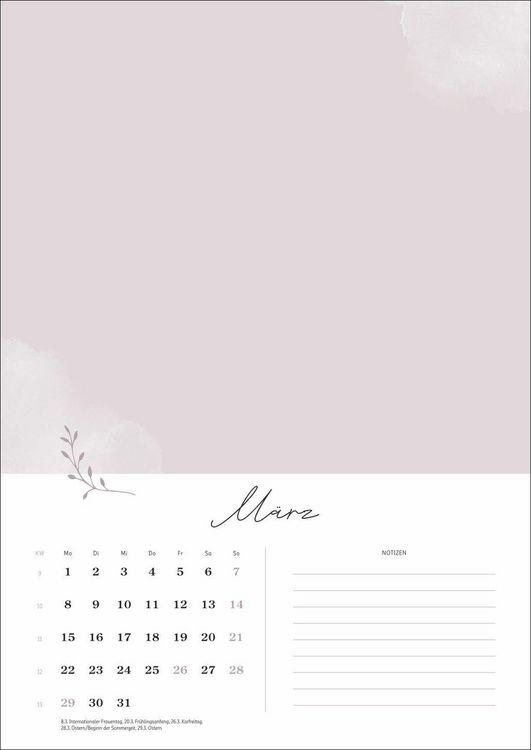 Produktbild: Kreativkalender Gl&uuml;cksmomente A4 2027