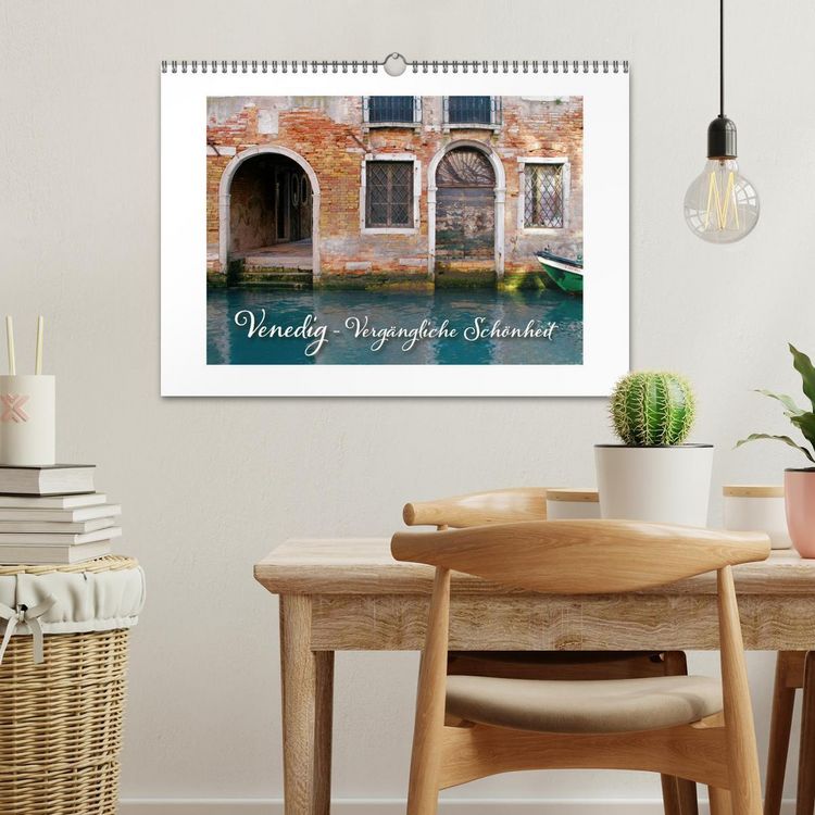 Produktbild: Venedig - Verg&auml;ngliche Sch&ouml;nheit (Wandkalender 2026 DIN A3 quer), CALVENDO Monatskalender