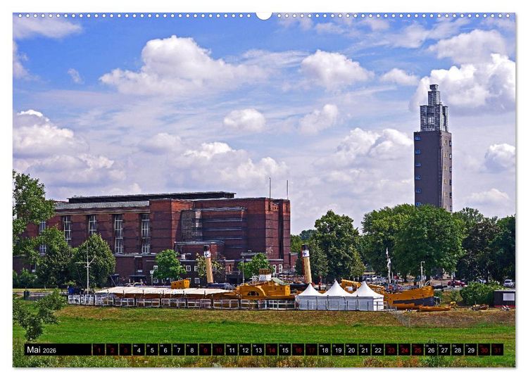 Produktbild: Magdeburger Ansichten (hochwertiger Premium Wandkalender 2026 DIN A2 quer), Kunstdruck in Hochglanz