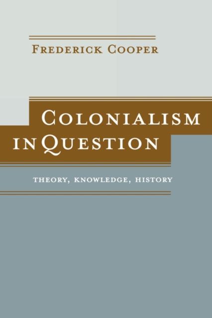 Produktbild: Colonialism in Question