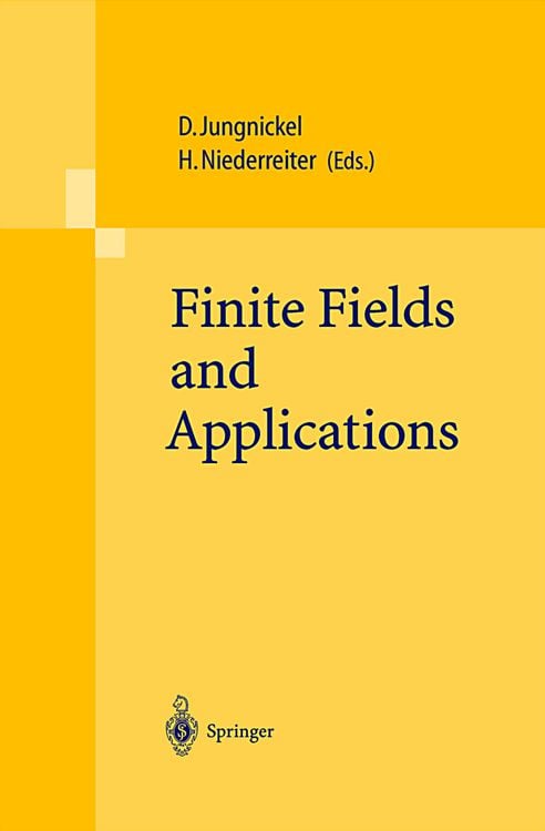 Produktbild: Finite Fields and Applications