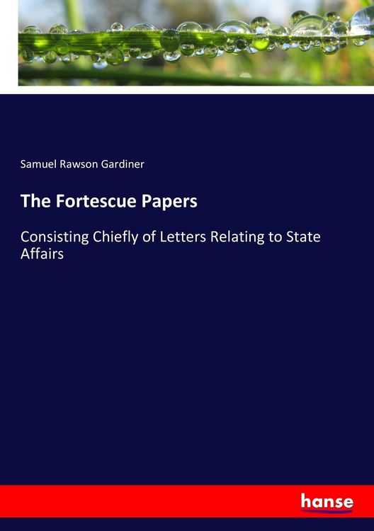 Produktbild: The Fortescue Papers