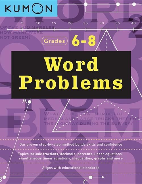 Produktbild: Kumon Word Problems Grades 6/8