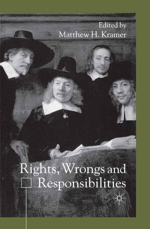 Produktbild: Rights, Wrongs and Responsibilities