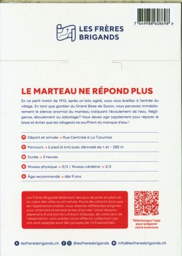 Produktbild: La Tzoumaz : le marteau ne r&eacute;pond plus