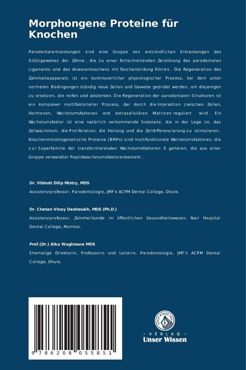Produktbild: Morphongene Proteine f&uuml;r Knochen