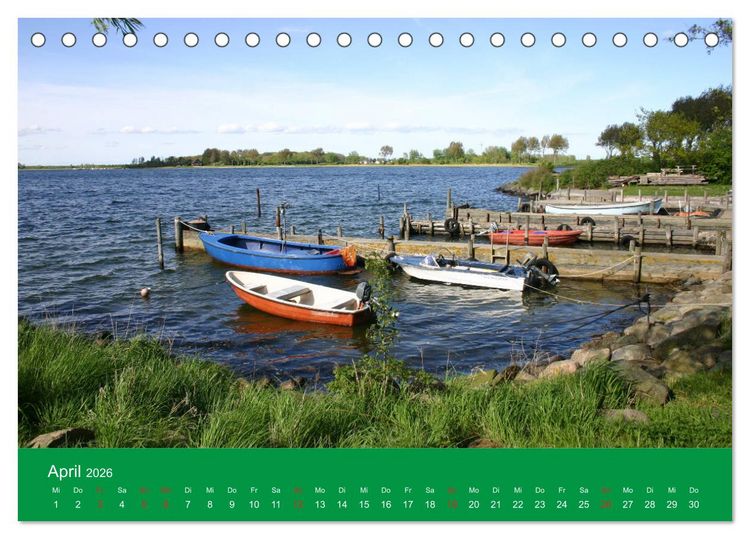 Produktbild: Kappeln und die Schleiregion (Tischkalender 2026 DIN A5 quer), CALVENDO Monatskalender