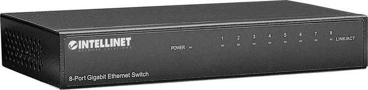Produktbild: Intellinet 530347 530347 Netzwerk Switch 8 Port 1 GBit/s