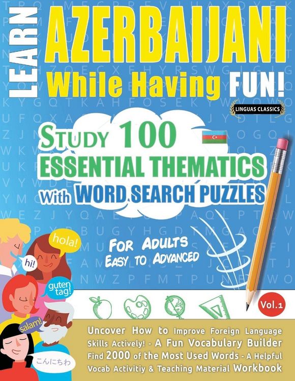 Produktbild: LEARN AZERBAIJANI WHILE HAVING FUN! - FOR ADULTS