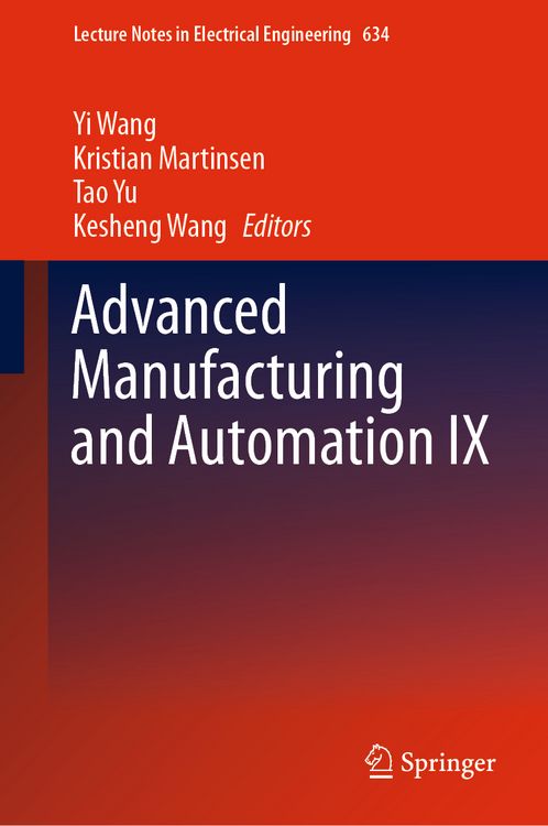 Produktbild: Advanced Manufacturing and Automation IX