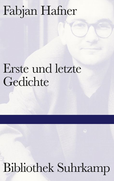 Produktbild: Erste und letzte Gedichte