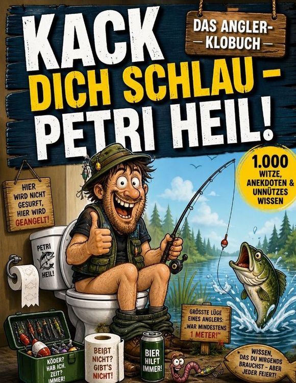 Produktbild: Kack dich schlau - Petri Heil!