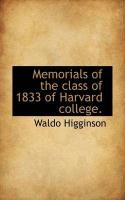 Produktbild: Memorials of the Class of 1833 of Harvard College.