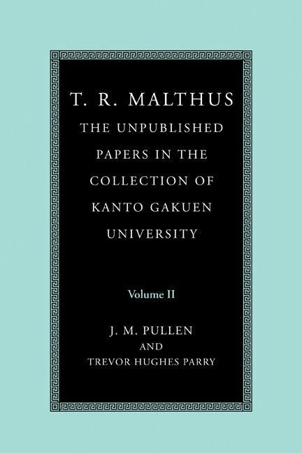 Produktbild: T. R. Malthus