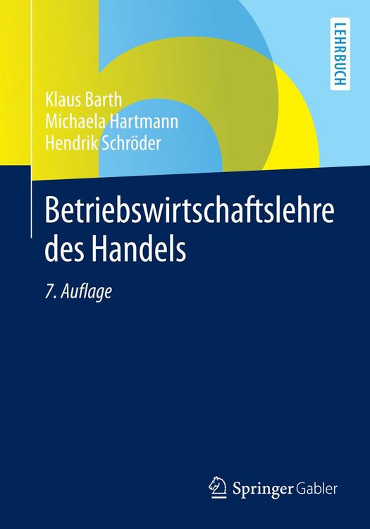 Produktbild: Betriebswirtschaftslehre des Handels
