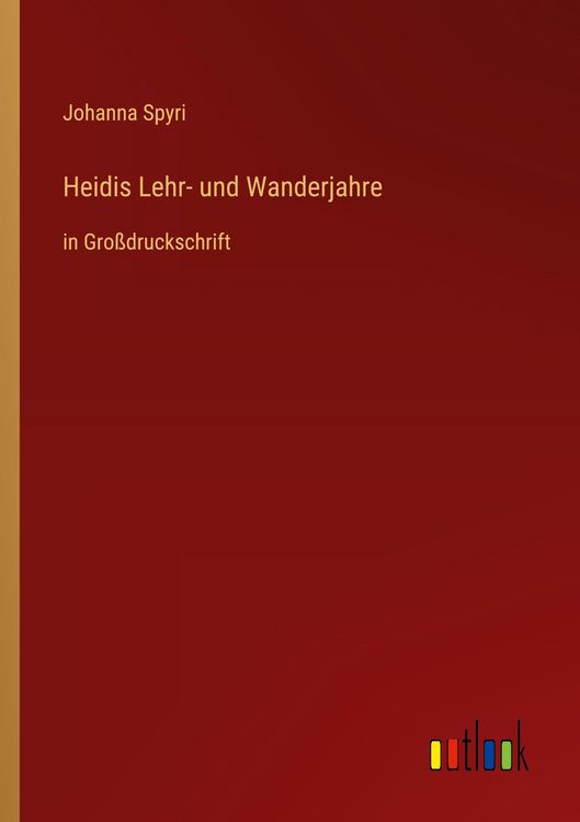 Produktbild: Heidis Lehr- und Wanderjahre
