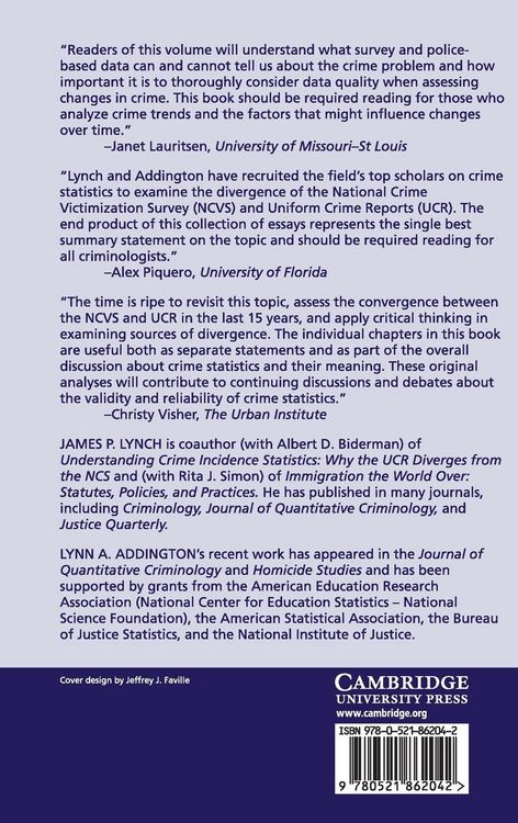 Produktbild: Understanding Crime Statistics