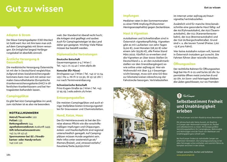 Produktbild: MARCO POLO Camper Guide &Ouml;sterreich