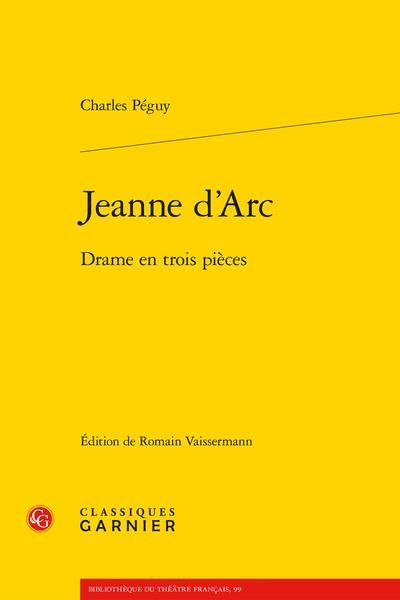 Produktbild: Jeanne D'arc : Drame En Trois Pieces