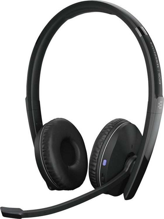 Produktbild: EPOS On Ear Headset Bluetooth&reg; Stereo Schwarz Noise Cancelling Lautst&auml;rkeregelung, Mikrofon-Stummschaltung Telefon