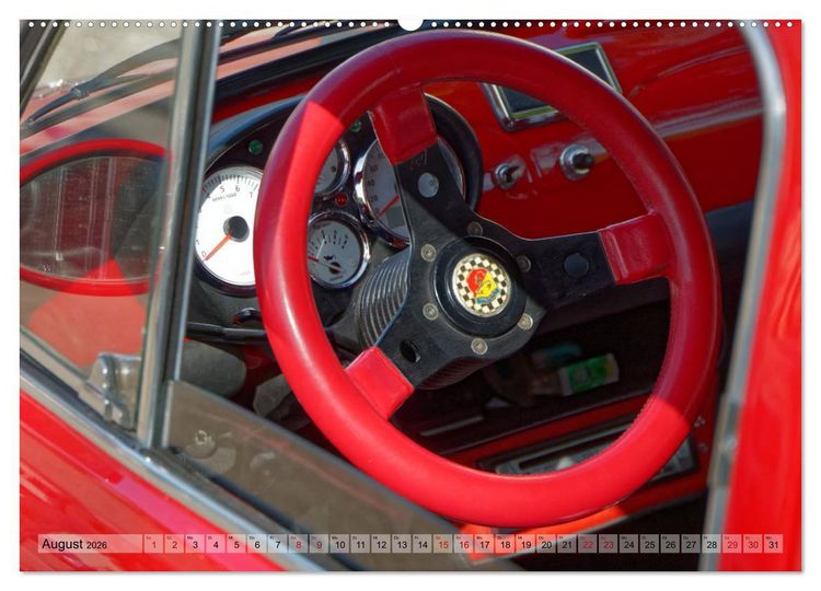 Produktbild: Cinquecento Der kleine Italiener - 60 Jahre zeitloses Kultobjekt (Wandkalender 2026 DIN A2 quer), CALVENDO Monatskalender