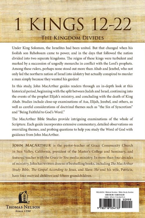 Produktbild: The 1 Kings 12 to 22