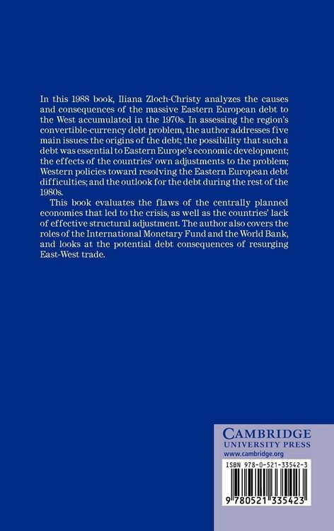 Produktbild: Debt Problems of Eastern Europe