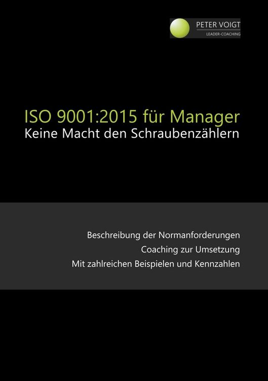 Produktbild: ISO 9001:2015 f&uuml;r Manager