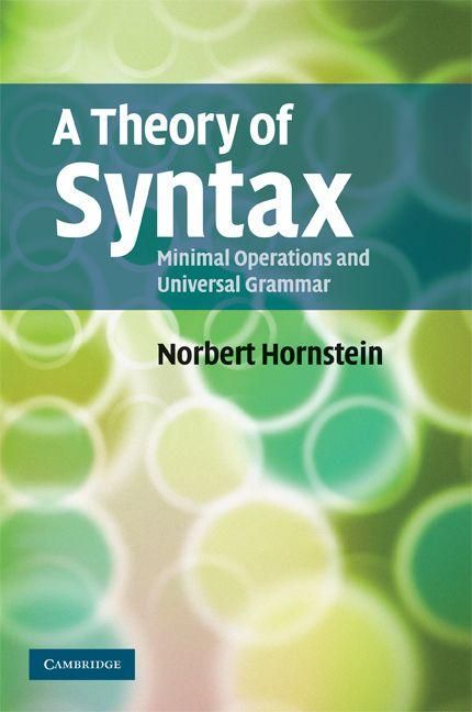 Produktbild: A Theory of Syntax