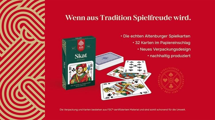 Produktbild: Skat, franz&ouml;sisches Bild, in Faltschachtel