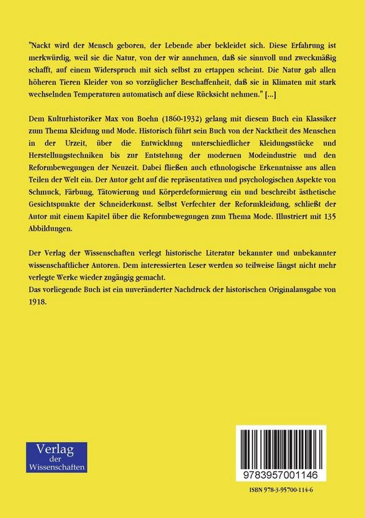 Produktbild: Bekleidungskunst und Mode