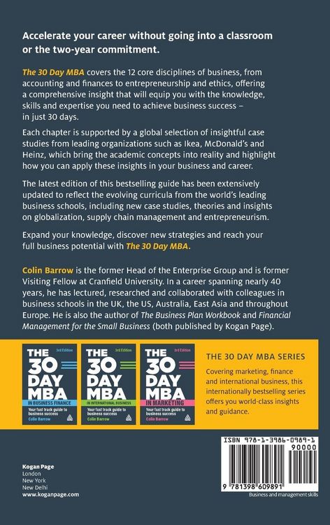 Produktbild: The 30 Day MBA