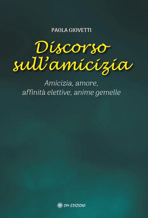 Produktbild: Discorso sull'Amicizia
