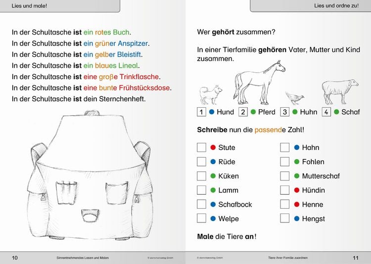 Produktbild: Ich kann lesen 2 Ausgabe mit Artikelkennzeichnung 1. und 2. Klasse