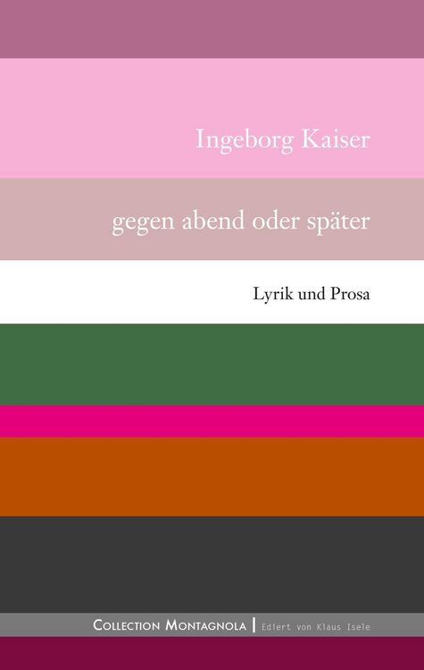 Produktbild: Gegen abend oder sp&auml;ter