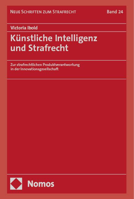 Produktbild: K&uuml;nstliche Intelligenz und Strafrecht