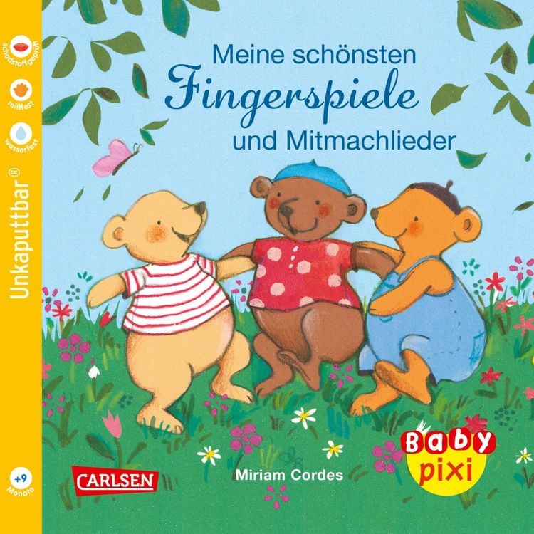 Produktbild: Baby Pixi (unkaputtbar) 72: Meine schönsten Fingerspiele und Mitmachlieder
