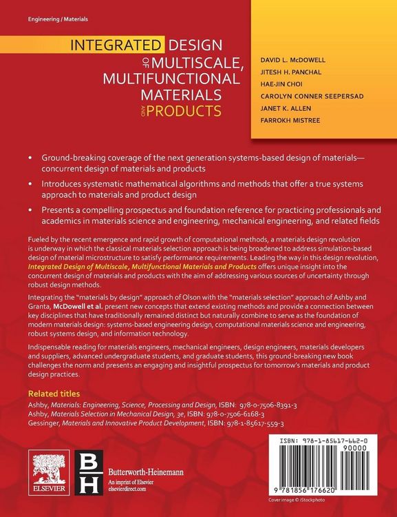 Produktbild: Integrated Design of Multiscale, Multifunctional Materials and Products
