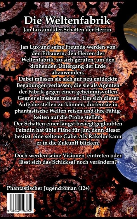 Produktbild: Die Weltenfabrik: Jan Lux und der Schatten der Herrin