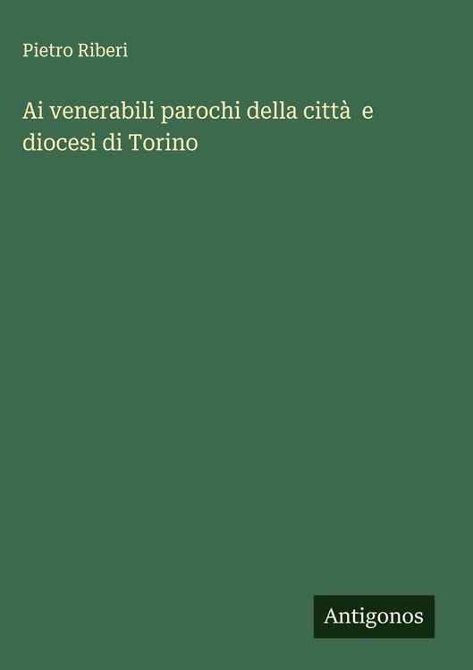 Produktbild: Ai venerabili parochi della citt&agrave;&nbsp; e diocesi di Torino