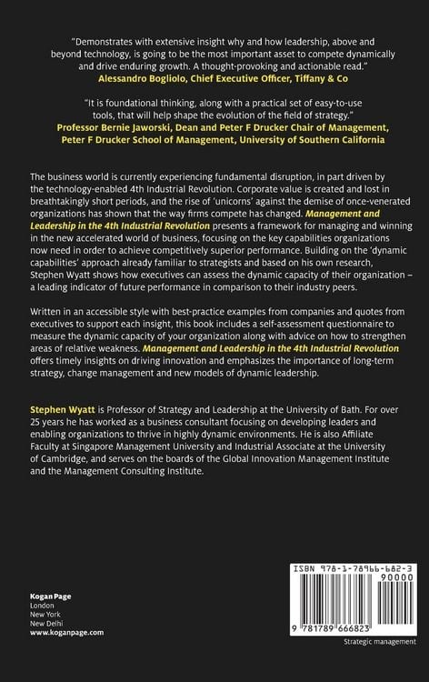 Produktbild: Management and Leadership in the 4th Industrial Revolution
