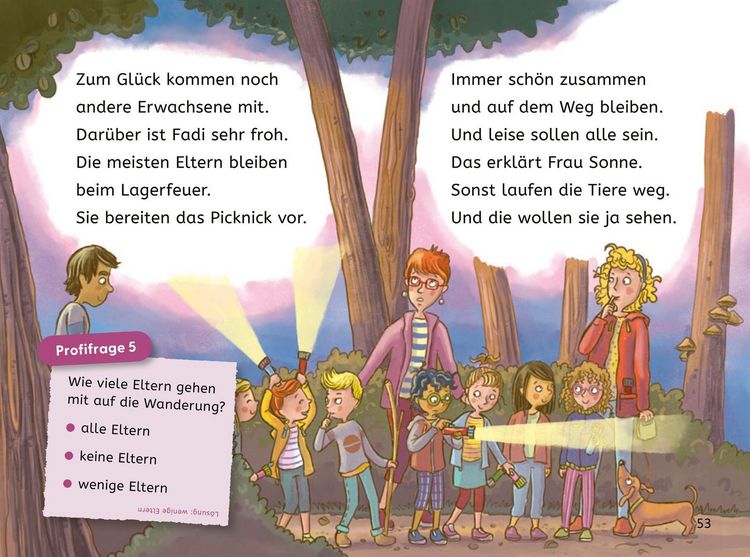 Produktbild: Leseprofis &ndash; Geheimnisvolle Abenteuer im Dunkeln, 1. Klasse (Doppelband)