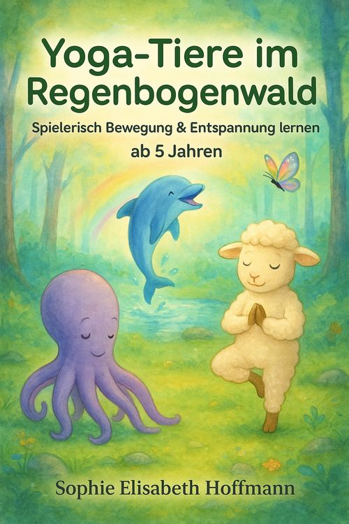 Produktbild: Yoga-Tiere im Regenbogenwald: Spielerisch Bewegung & Entspannung lernen - ab 5 Jahren