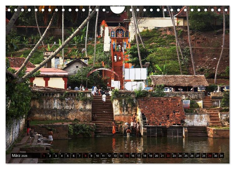 Produktbild: Exotisches Indien (Wandkalender 2026 DIN A4 quer), CALVENDO Monatskalender