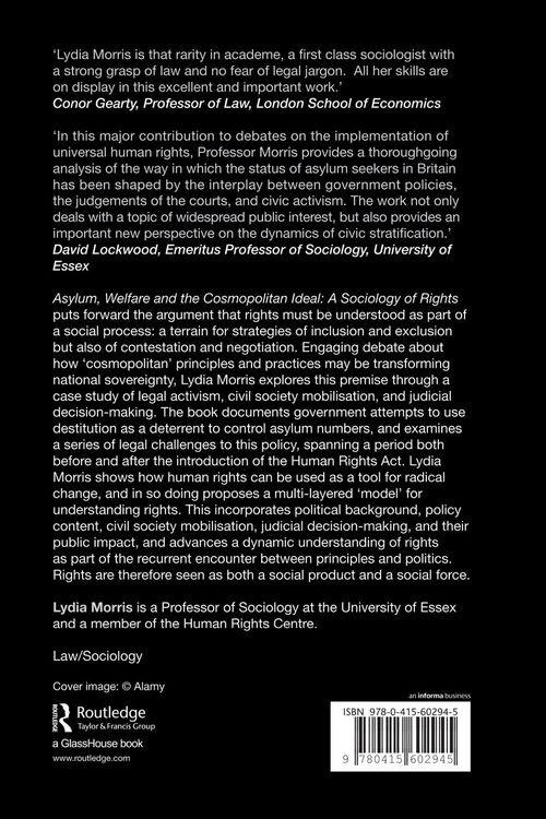 Produktbild: Asylum, Welfare and the Cosmopolitan Ideal