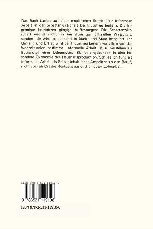 Produktbild: Arbeit nach der Arbeit