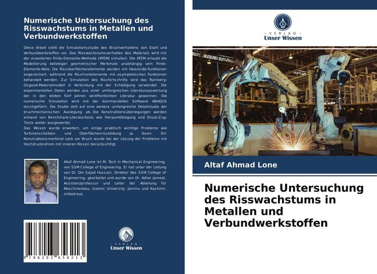 Produktbild: Numerische Untersuchung des Risswachstums in Metallen und Verbundwerkstoffen