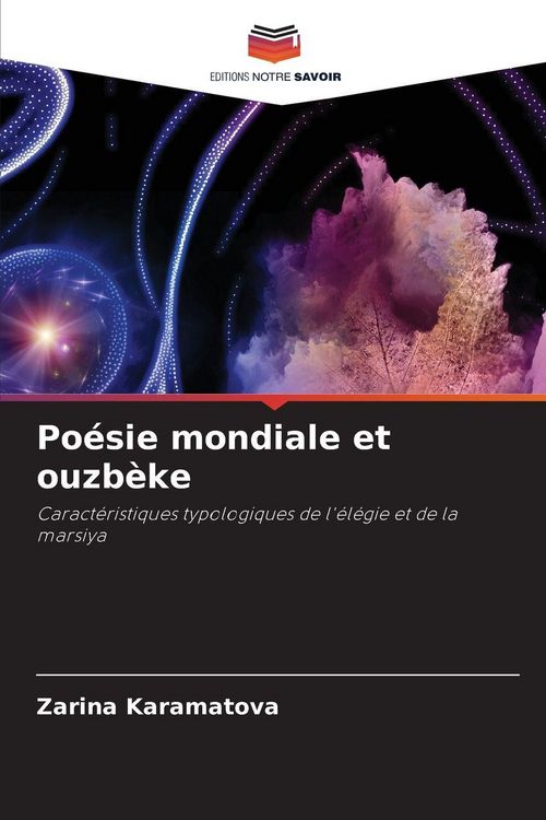 Produktbild: Po&eacute;sie mondiale et ouzb&egrave;ke