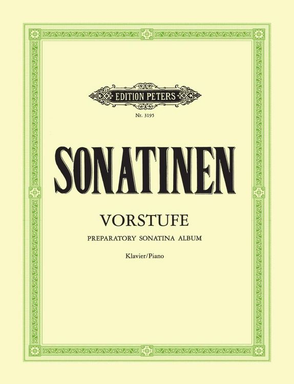 Produktbild: Sonatinen-Vorstufe